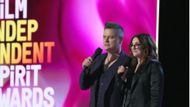 Nick Offerman and Megan Mullally (Image via Getty)